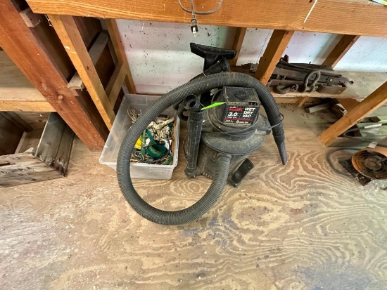 Craftsman Wet/Dry Vacuum and Misc. Ropes,