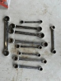 (10) Gear Wrench Double End Wrenches