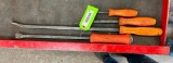 (4) Snap On Pry Bars