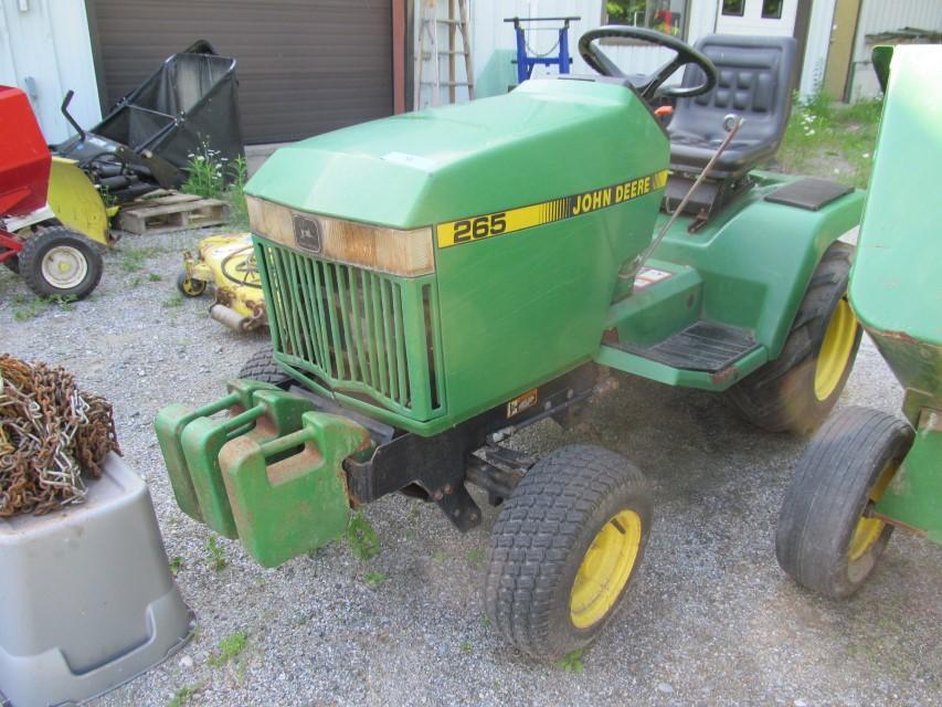 John deere 265 discount mower