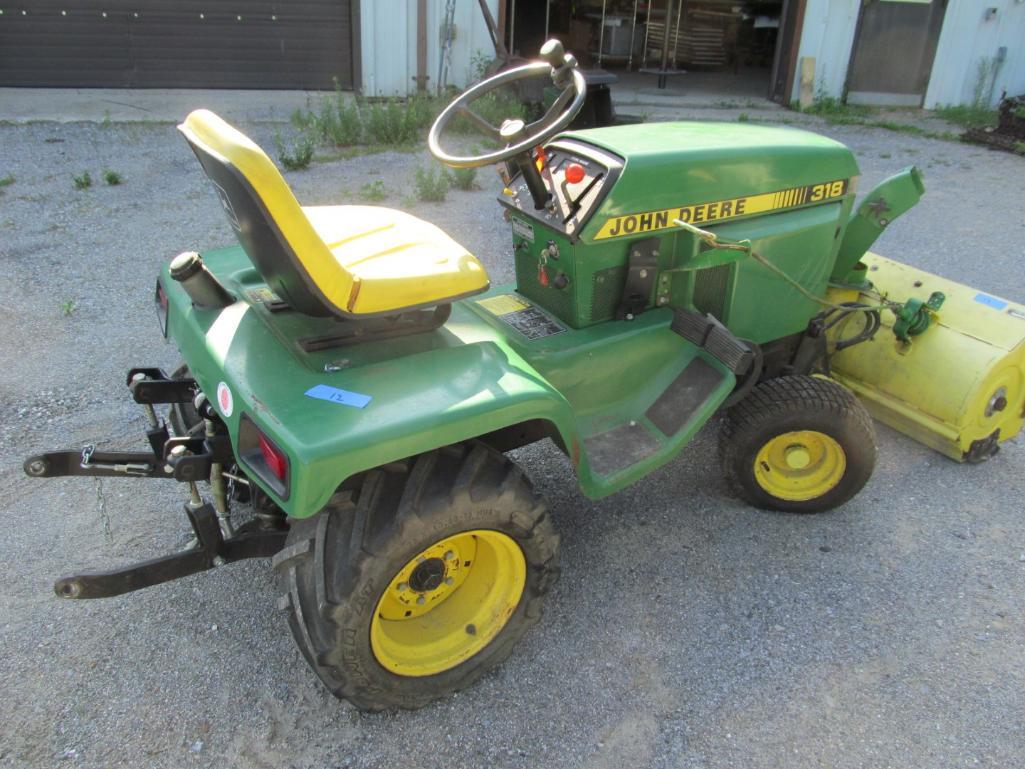 Deere 318 John Deere Wheel Drive Lawn Mower John Deere 