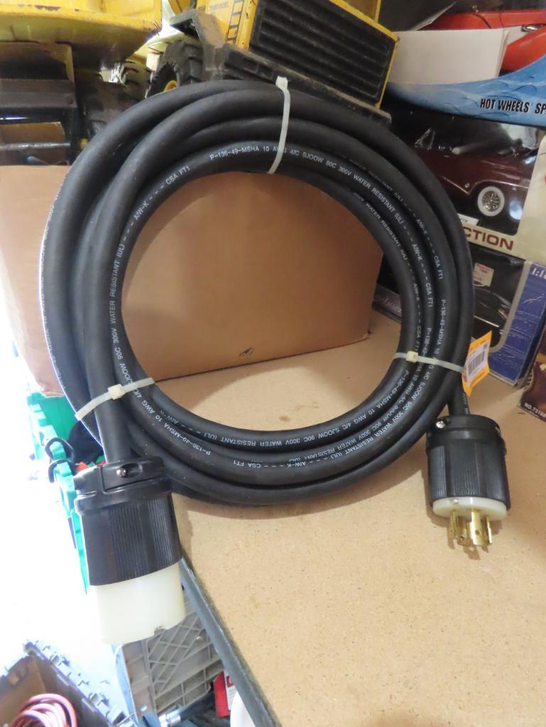 10 AWG 4/C Extension Cord