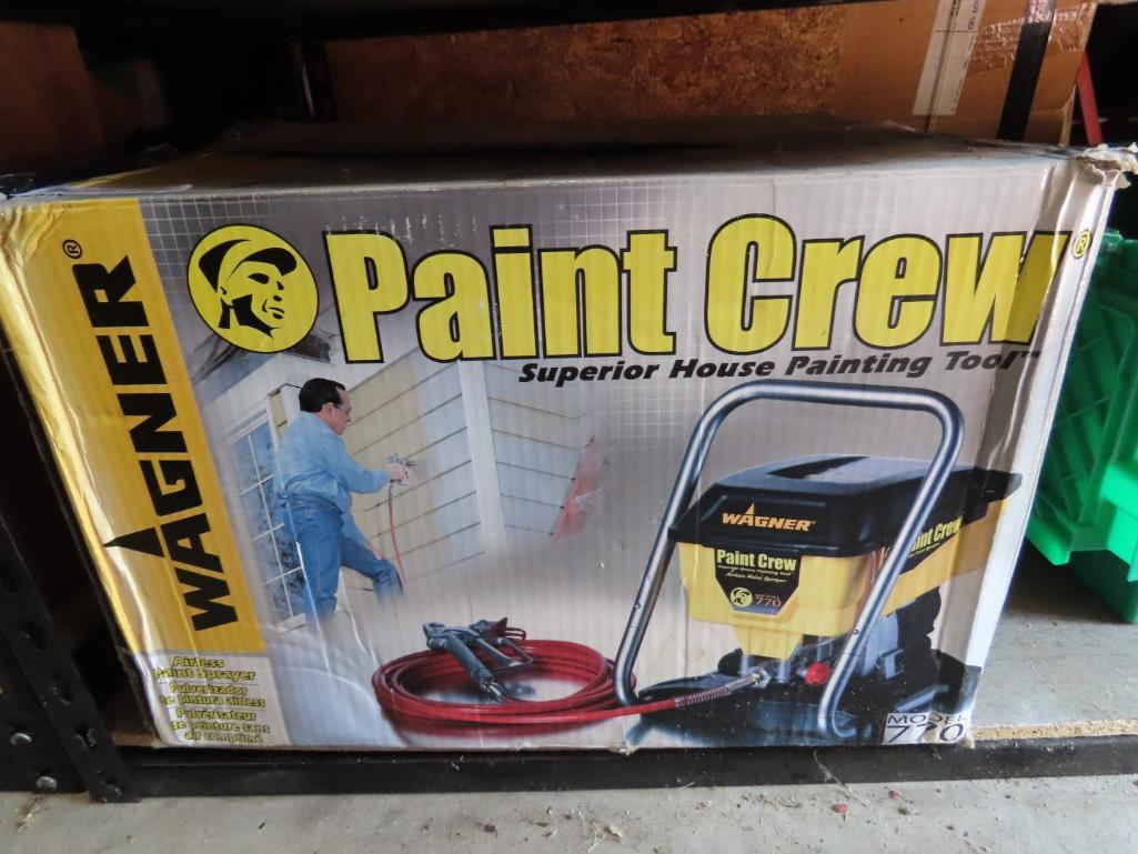 Wagner 770 Paint Crew Spraying System | Proxibid