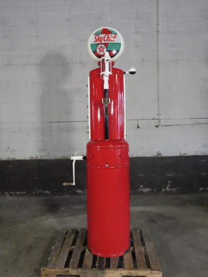 Antique Gilbert & Barker Texaco Sky Chief Gasoline Pump