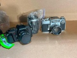 (1) Pentax P3 35MM Camera & (1) Miranda Sensorex 35MM