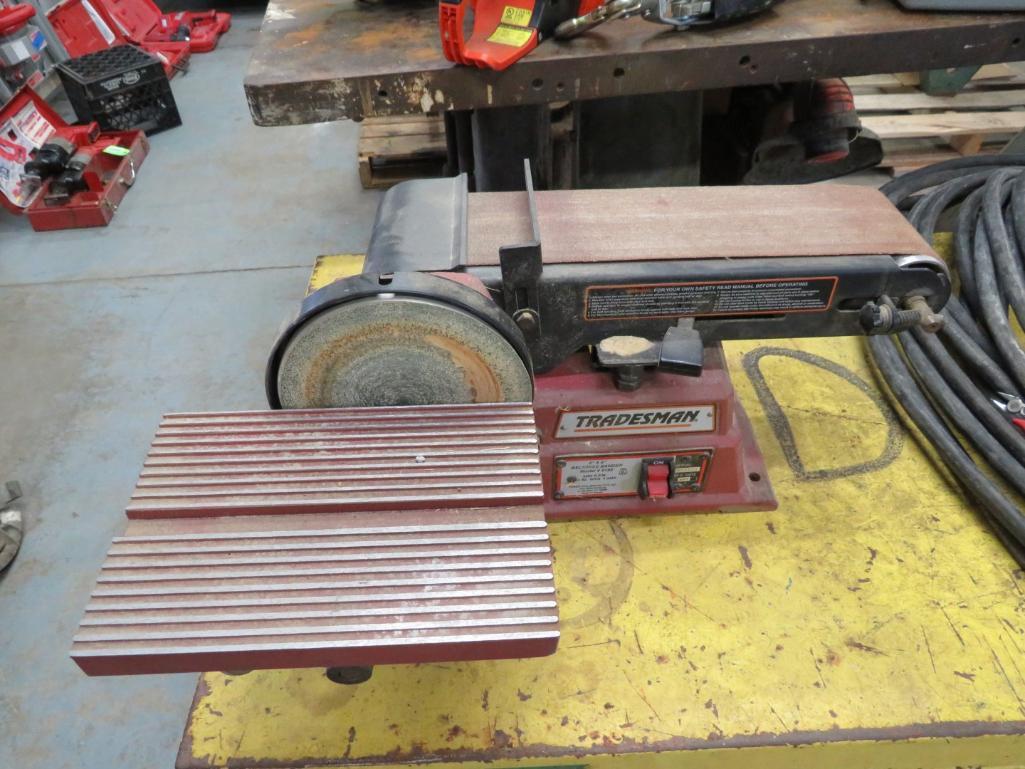 Tradesman belt disc sander deals