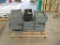 (16) +/- Steel Bolts/Parts Bins w/ Handles