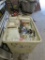 Rolling Cart of Light Fixtures
