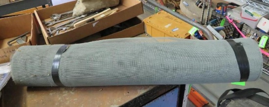 Partial Roll of Window Screen