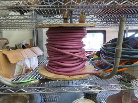 Extension Cord on Mounted Spool