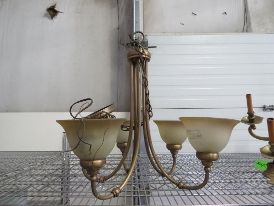 Brass Chandelier