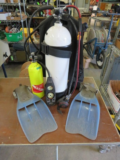 Scuba Tank Harness Backpack