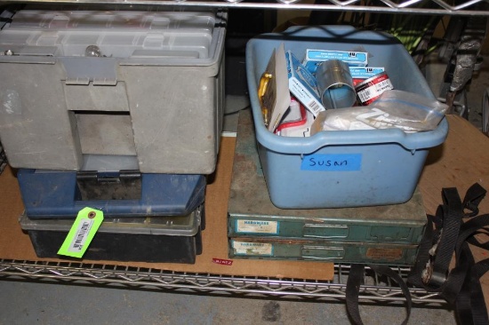Parts Bins w/ Misc. Hardware