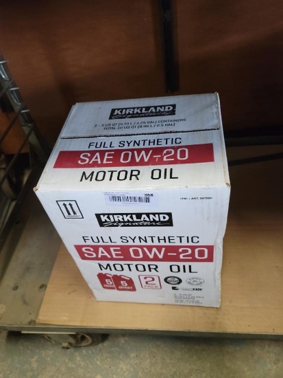 Kirkland 10 qts of OW-20 Motor Oil