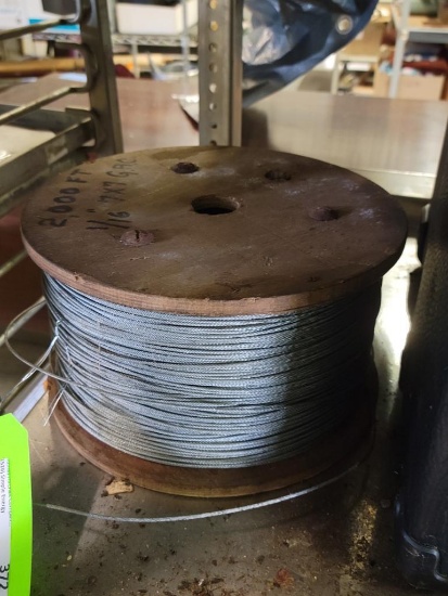 Spool of 1/16" Cable