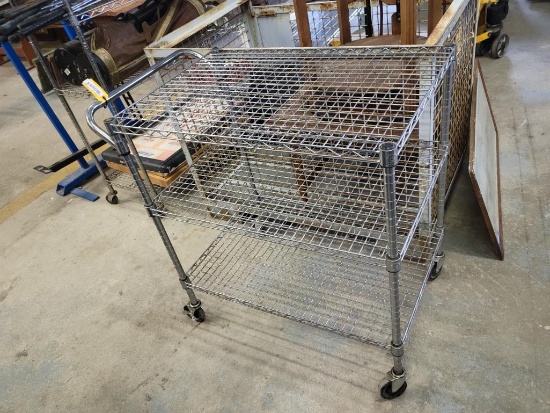 Rolling Wire Shelf