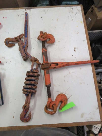 (2) Chain Binders & 19' Chain
