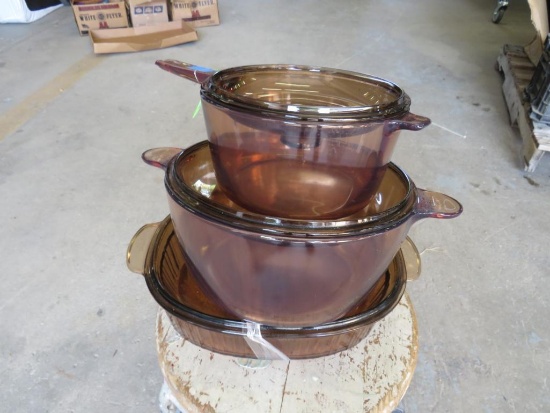 Corning Glass Cookware Set