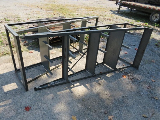 (2) Angled Shelves