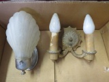 (2) Lighted Sconces