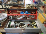 Aluminum Tool Box w/ Plumbing Supplies