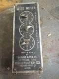 Vintage Wire Meter