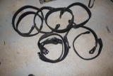 (5) Webbing & (1) Leather Duty Belt