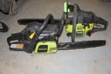 (1) Poulan PL3314 & (1) Poulan 2250 Chainsaws