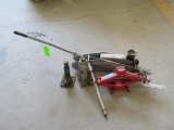 (2) Hydraulic Jacks & (2) Screw Jacks