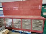 Steel 20 Drawer Workbench