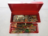 Screwdrivers & Red Tool Box