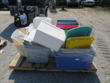 Pallet of Sterilite Totes/Tubs