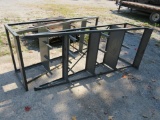 (2) Angled Shelves