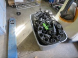 (8) Hubcaps w/ Cone Pointed Lug Nut Covers