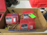 (3) Milwaukee POWER-PLUS Universal Chargers