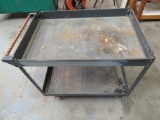 Steel Shop Cart on Castors