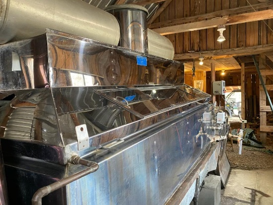 4? X 12? Wood Fired Maple Sugaring Evaporator