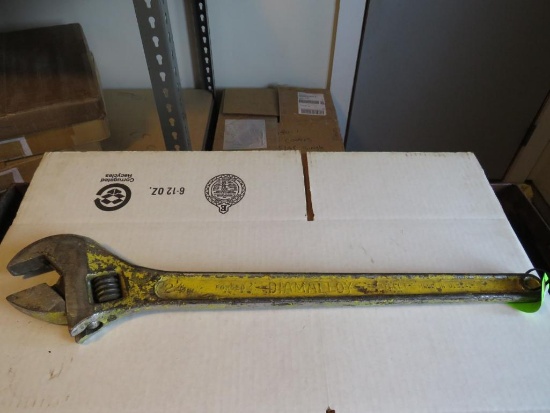 Diamond 24" Adjustable Steel Wrench