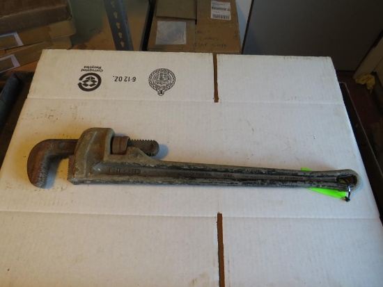 Ridgid 24" Aluminium Adjustable Pipe Wrench