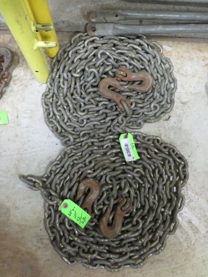 (2) 3/8" x 20' Chains