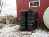 (16) Waste Container Drums w/Removable Lids