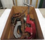 (11) C Clamps & Pipe Cutters, Pipe Flares
