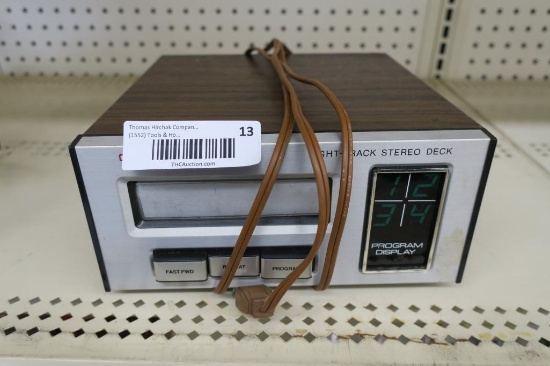 8 Track Stereo Deck