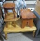 (4) Stools & End Table