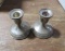 Pair of Weighted Towle Sterling Candlesticks