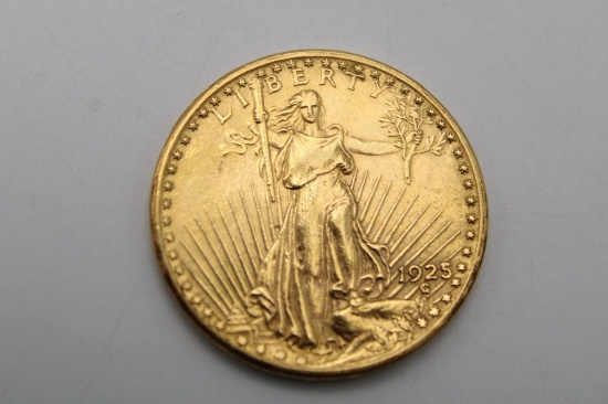 1925 Saint-Gaudens $20.00 Gold