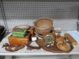 Wood Decoratives & Baskets