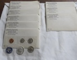 (9) Treasury Department 1965 - S.S. Coin Sets