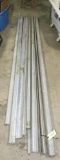 (10) Sections of Galvanized Gutter & Downspouts