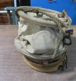 (4) Lineman's Bags & Folding Pails